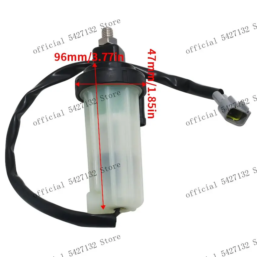 Fuel Filter Assembly For Yamaha 75HP F75 F75B 80HP F80B F80C 90HP F90 F90B 100HP F100D 115HP F115 A 6D8-24560-00 6D8-24562-00