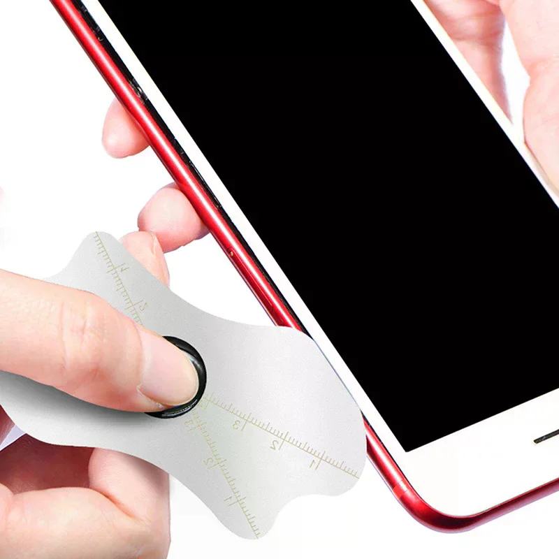 5pcs 0.1mm ultra-thin Flexible Stainless Steel Pry Bar Crowbar Removal Card Suitable for Mobile Phone Repair Tools