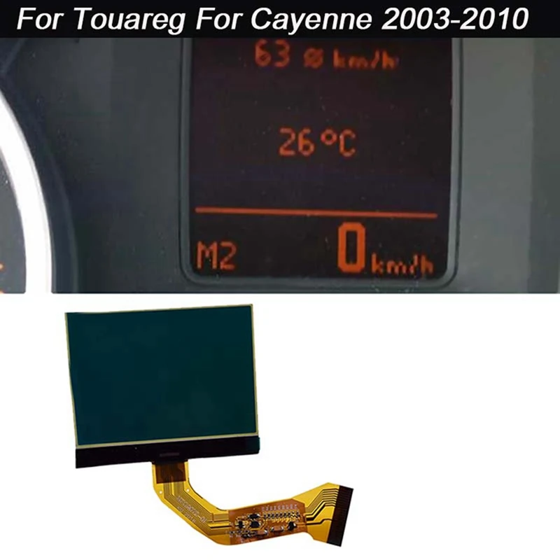 Car Instrument LCD Display 7L6920970D For Touareg Porsche Cayenne S GTS 955 2003-2010 Dash Cluster Speedometer Screen