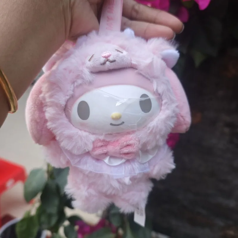 

Официальные виниловые фигурки Sanrio Melody: милые, модные, виниловые, плюшевые, в слепой коробке, брелоки, декоративные подарки для детей и взрослых, мультяшные, кавайные