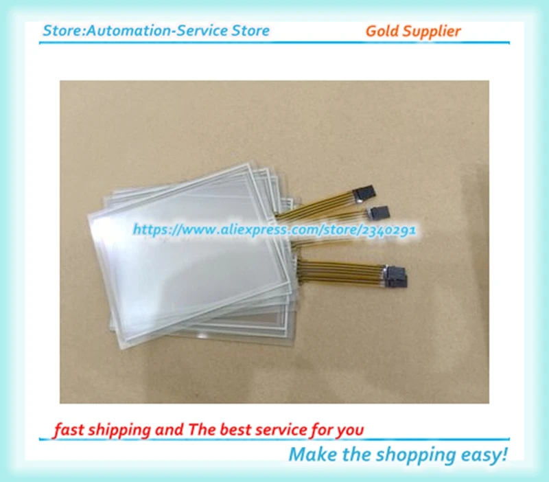 6.5 Inch 6.4 Inch 4:3 Four Wire Large Resistance Touch Screen 153*120 Industrial Control Touch Screen