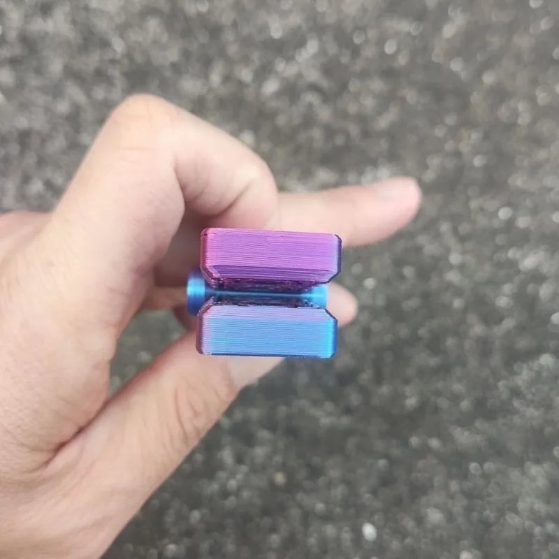 3D プリント触覚クリッカー電報クリップ EDC ストレス軽減おもちゃ抗ストレス感覚玩具ミニフィジェット不安を軽減