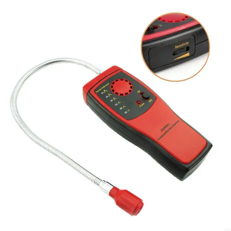 y55e كاشف محمول AS8800L اختبار الكشف عن الغاز القابل للاحتراق