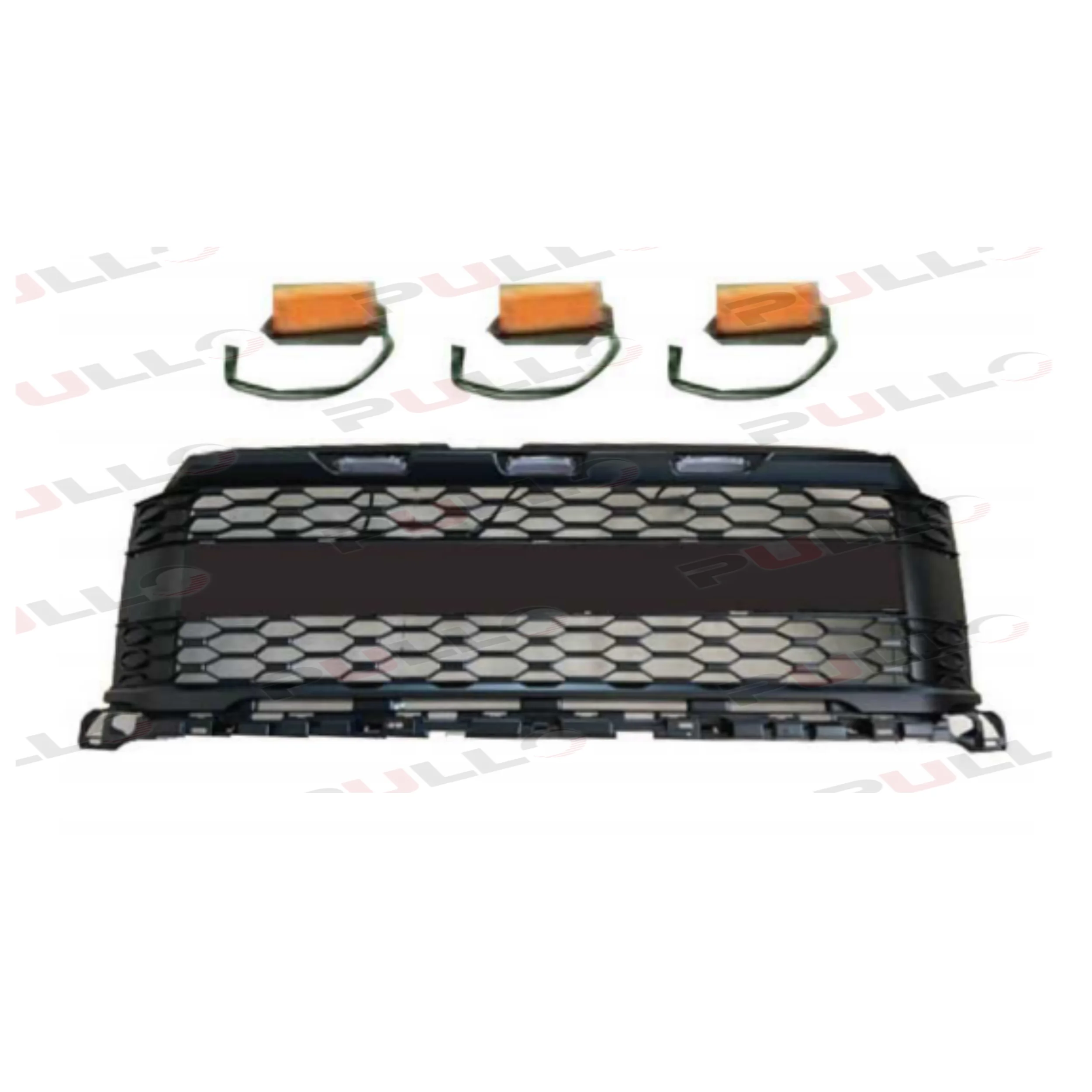 مصد السيارة المعدل لـ Ranger 2012-2021 الترقية إلى F150 2021 رابتور الوفير هود الحاجز المصابيح الأمامية المصابيح الخلفية