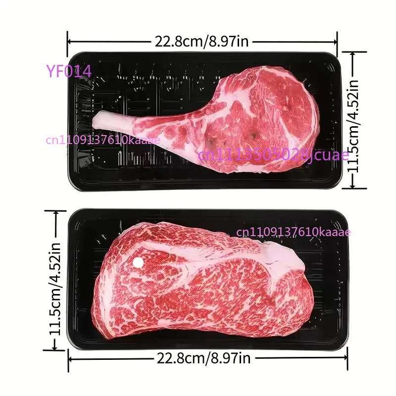 

Simulation Steak Tomahawk Shaped Dog Chewing Toy Bite Resistant Molar Teeth Cleaning Interactive Pet Supplies