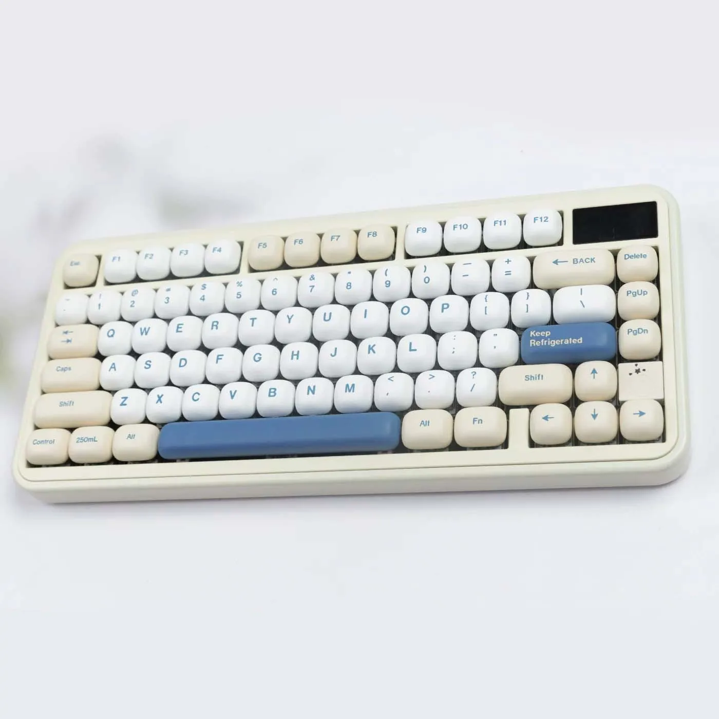 138-Key PBT Dye-Sublimated Keycap Set, MOG Profile, Soy Milk Theme, Compatible with MX Switches for 61/64/68/87/96/104/108 view 3