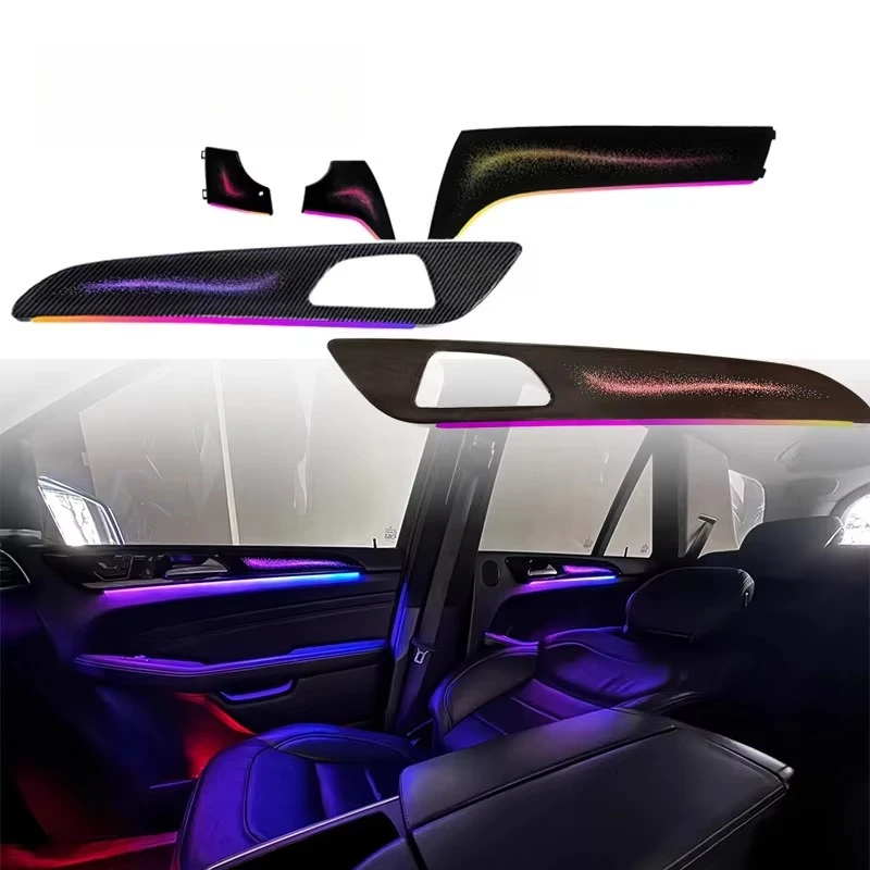 Car X166 Ambient Lighting for Mercedes-Benz ML/GL/GLE/GLS 2012-2019 Interiors LED  64-color Symphony  Dynamic Ambient Light