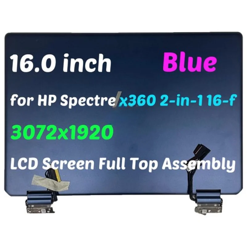 

A++16" for HP Spectre x360 2-in-1 16-F LCD Touch Screen Hinge UP Assembly 3072X1920