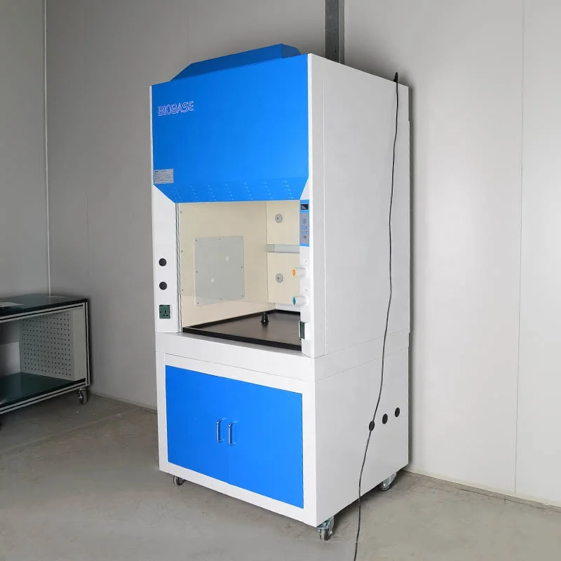 Ducted Fume Hood Acid & Alkali Resistant Steel Chemistry UV Lamp LED Lamp IVF Laboratory Fume Hood