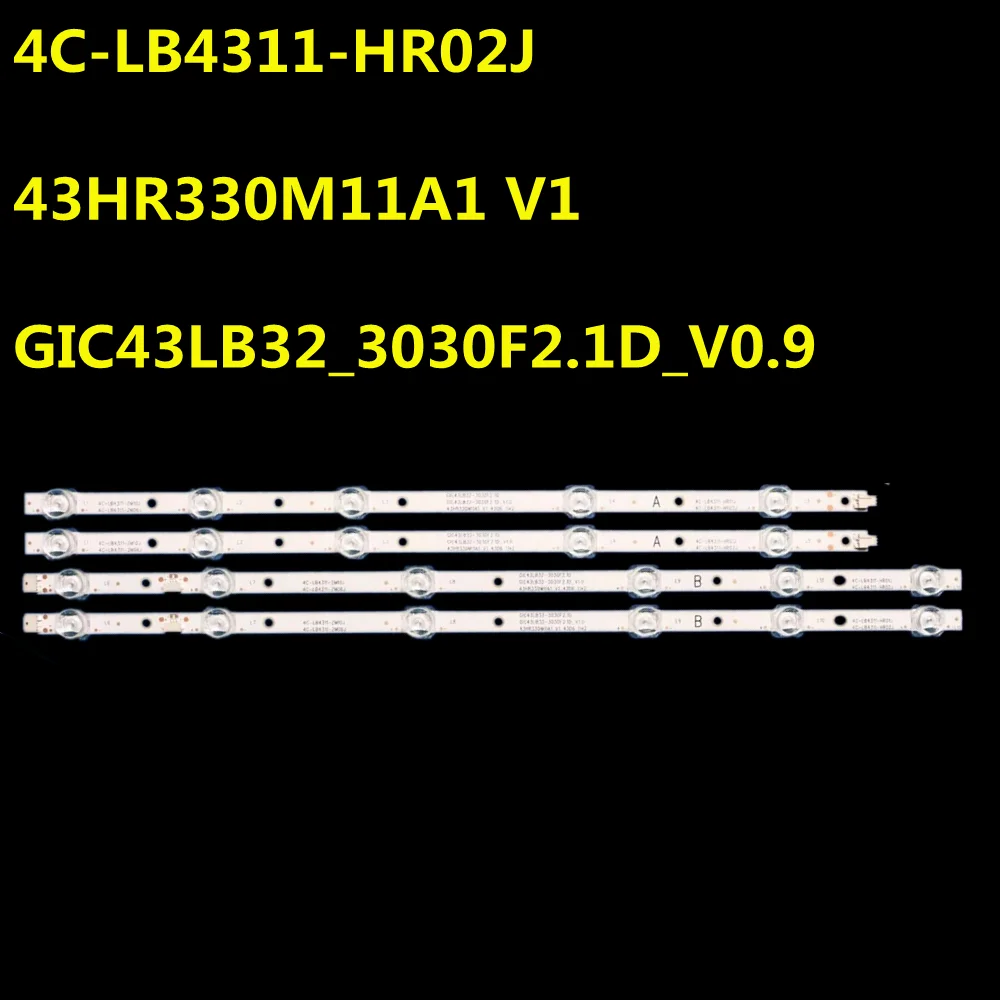 

Светодиодная лента для 43HR330M11A1 GIC43LB32_3030F2.1D_V0.9 4C-LB4311-ZM06J ZM08J 43UD6426 43UD6406 43A260 43A160 43A360 43V2 LVF430NDE