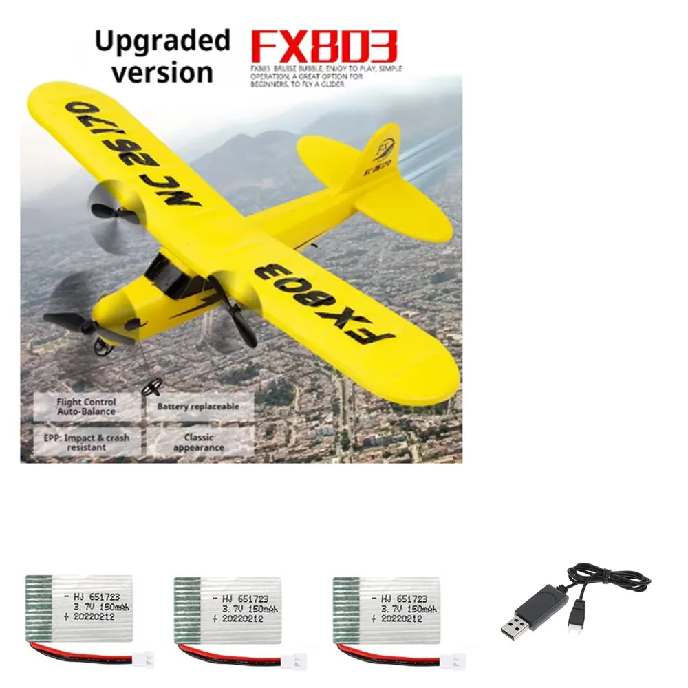FX803 RC plane Battery 3.7V 150mAh  / Propeller Blade / Landing gear /  Use For FX803 Parts