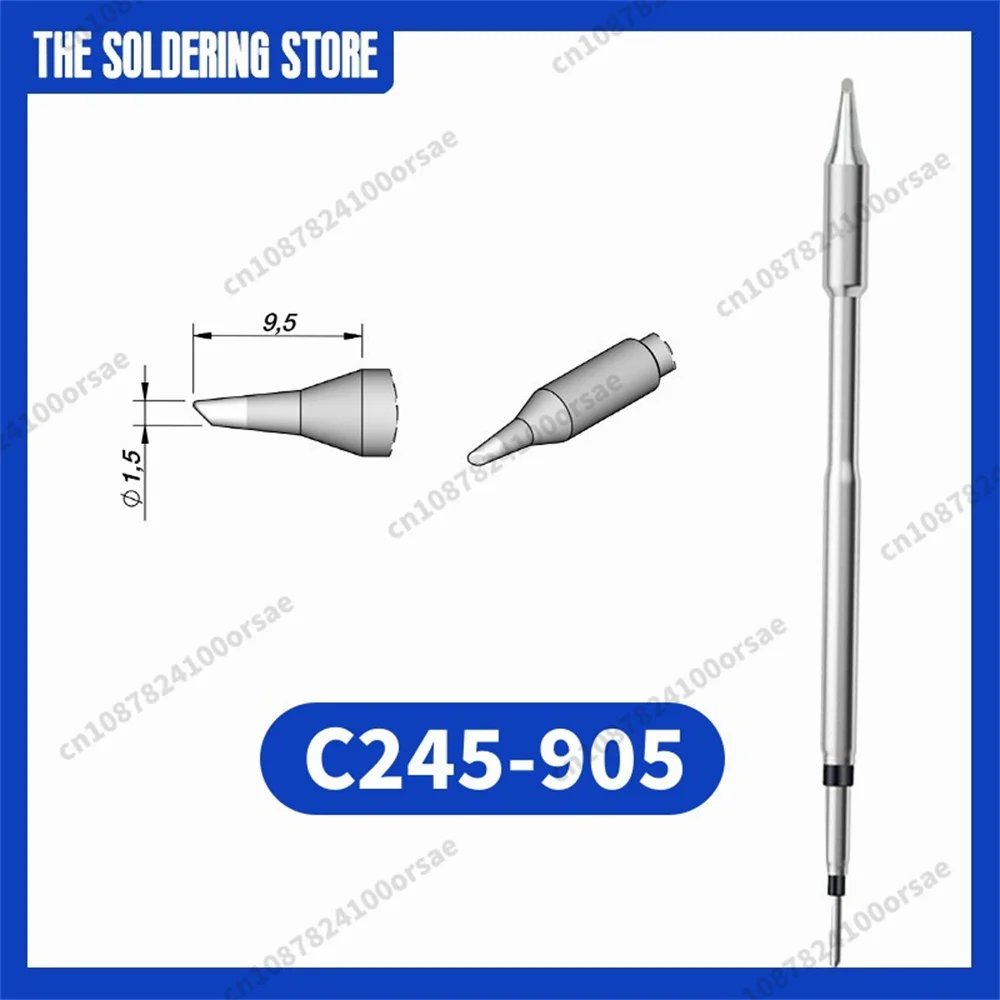 C245 905 Cartridge for JBC SUGON AIFEN A9/A9pro T245 Soldering Handle, жало C245 Tip Replacement Accessory Tool