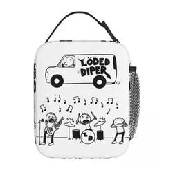 Loded Diper Insulated Lunch Box Diary of a Wimpy Kid Merch Lunch Container All Season Thermal Cooler Bento Box