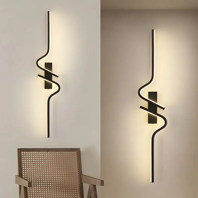 

Indoor LED Wall Lamps for Bedroom Living Room AC85-265V Aluminum LED Wall Lights Wall Sconce Lighting for Corridor Aisle Home