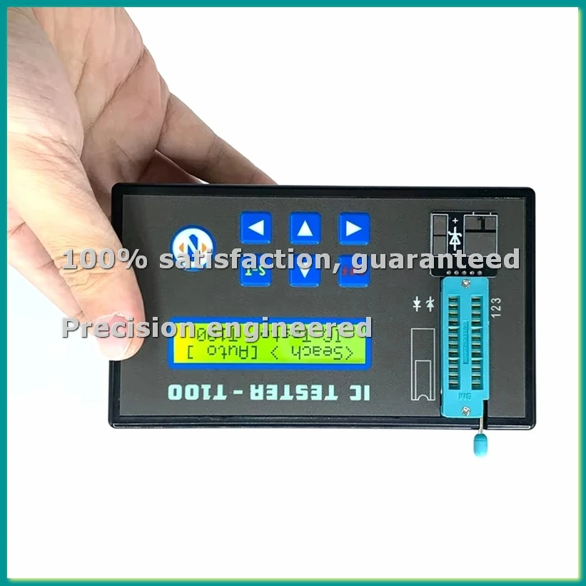LED Integrated Circuit Tester Transistor Tester Circuit IC Chip General for Test Logic Chips 74HC 74LS CD40 45/145-TCES