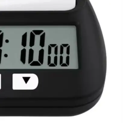 Profesjonalny timer do gier planszowych z odliczaniem i odliczaniem czasu, stoper do gier planszowych, licznik godzin do gier stołowych, licznik czasu do zawodów, zegar do szachów międzynarodowych.