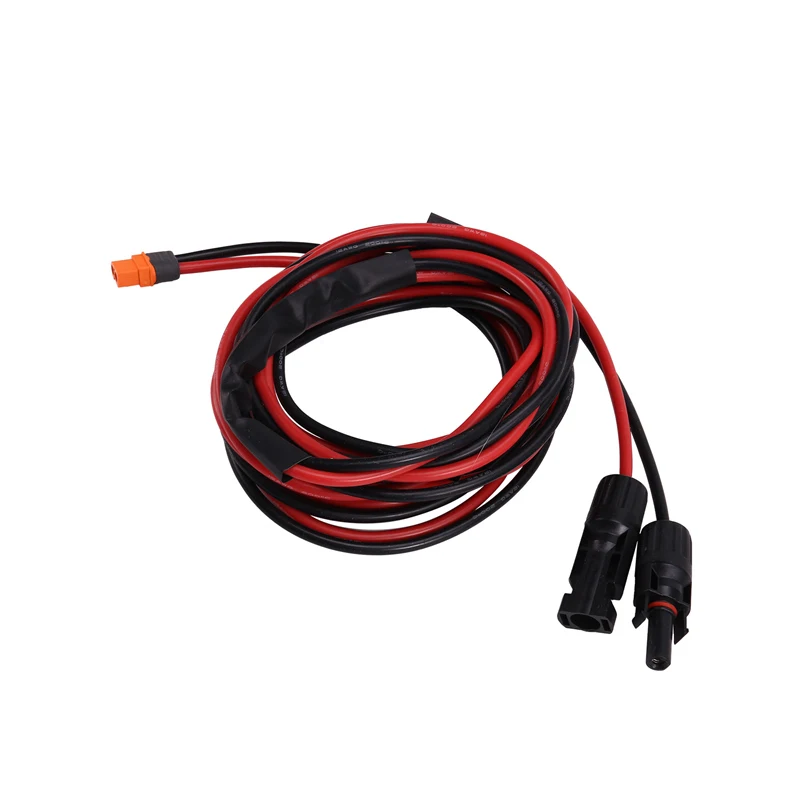 

A14F-Solar Connector XT60I- F Adapter 12AWG Cable Connect Solar Panel Charge Cable Wire For Solar Generator