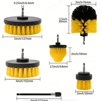 Drill Brush Cloths Brushes Cleaning Kit(7pcs/set)for Car Cleaning Carpet Cleaning Car wash tools Air conditioning cleaning tools