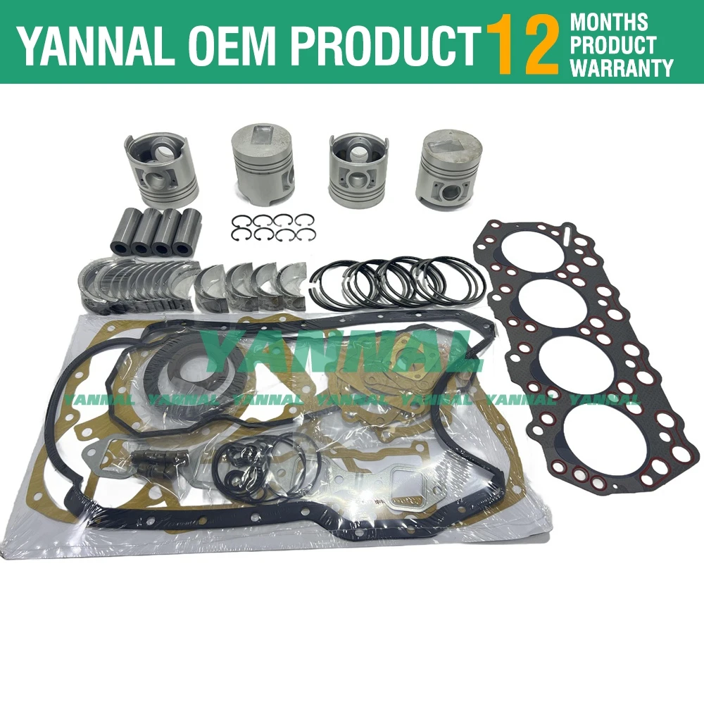 S4Q2 S4Q S4Q2-E1 S4Q-E1 Overhaul Rebuild Kit For Mitsubishi Engine Repair Parts