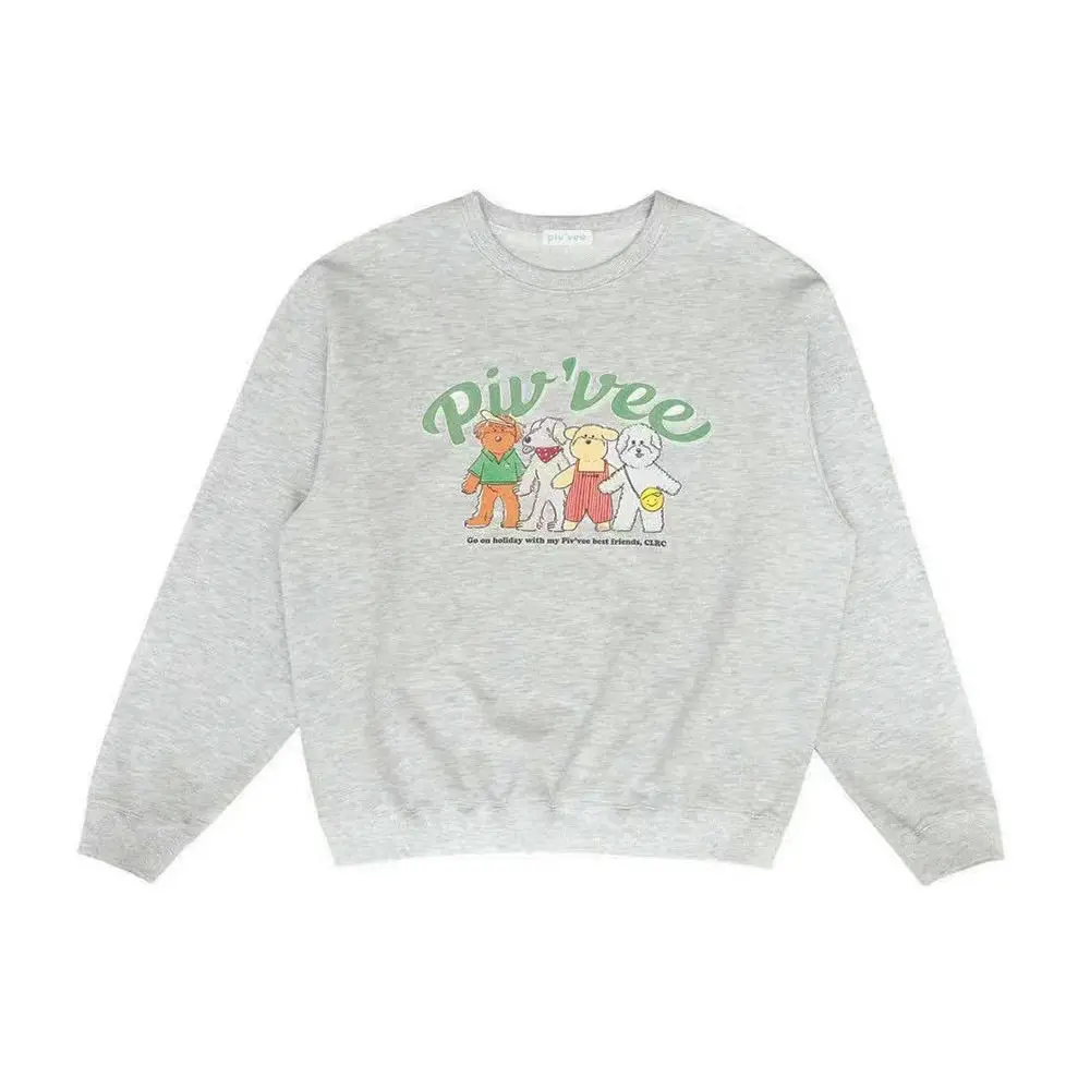 سويت شيرت جولف نسائي بطبعة حروف جرو - هوديي متعدد الاستخدامات بياقة دائرية وأكمام طويلة #5