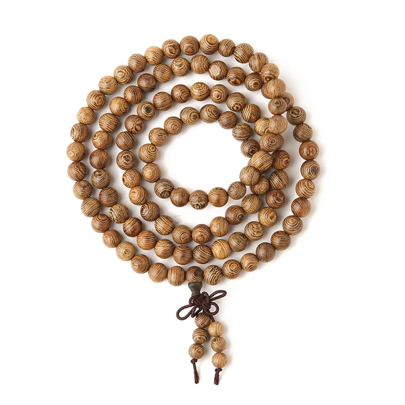 108 Buddhist Prayer Beads Buddhist Beads Bracelet For Men Wooden Bead Bracelet