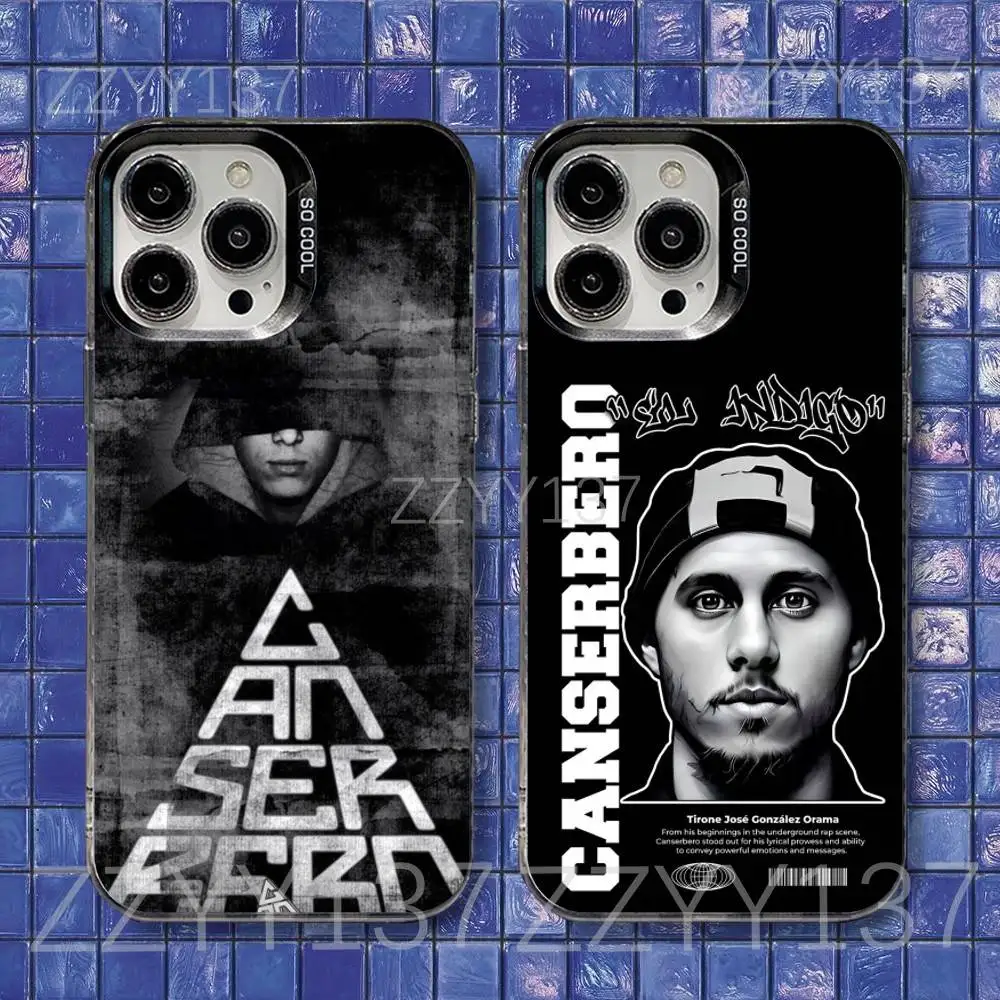 

Canserbero Muerte Phone Case For iPhone 16,15,14,13,12,11,8,7,Pro,Max,Plus,Mini,XS,SE Shockproof Matte Cover