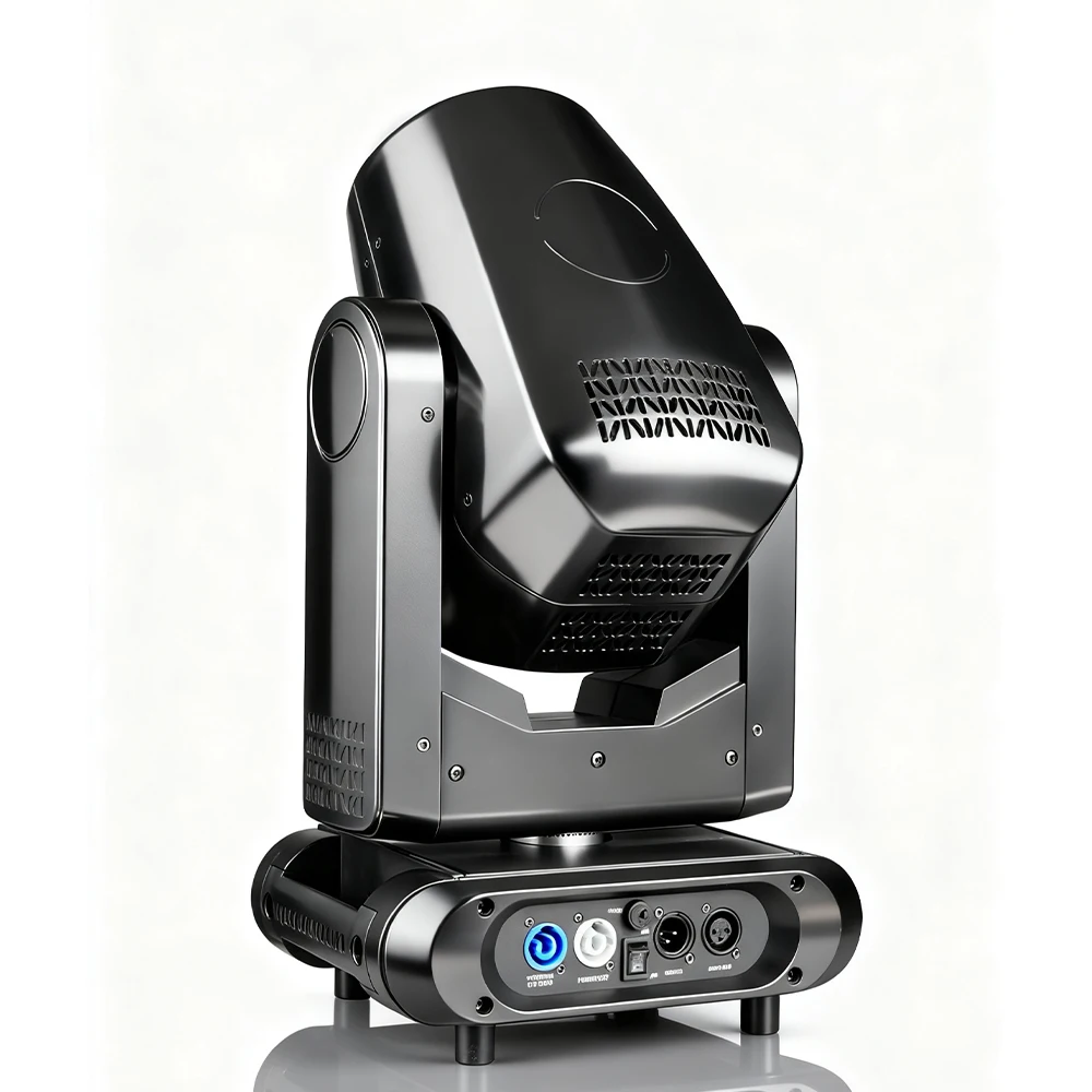 300 واط LED شعاع تتحرك إضاءة أمامية 14Gobo 13 اللون 8 + 16 المنشور المرحلة تأثير ضوء الطيران للحزب DJ بار الزفاف