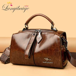 Luxury Women Handbags and Purses Casual Style Designer Crossbody Bags High Quality Leather Shoulder Messenger Bag 2024 Small Sac