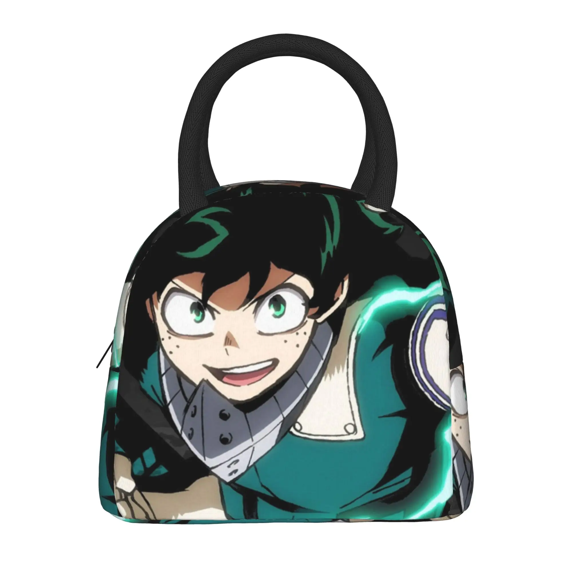 Boku No My Hero Academia Insulated Lunch Bag Cooler Bag Lunch Container  Portable Tote Lunch Box for Men Women Beach Outdoor