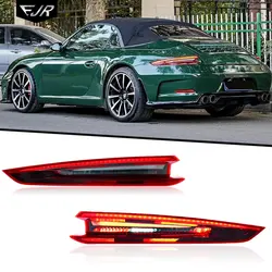 Car Taillights for Porsche 911 LED Tail Lights 2012-2018 991.1 Upgrade 991.2 Rear Lamps DRL Brake Turn Signal Auto Accessories