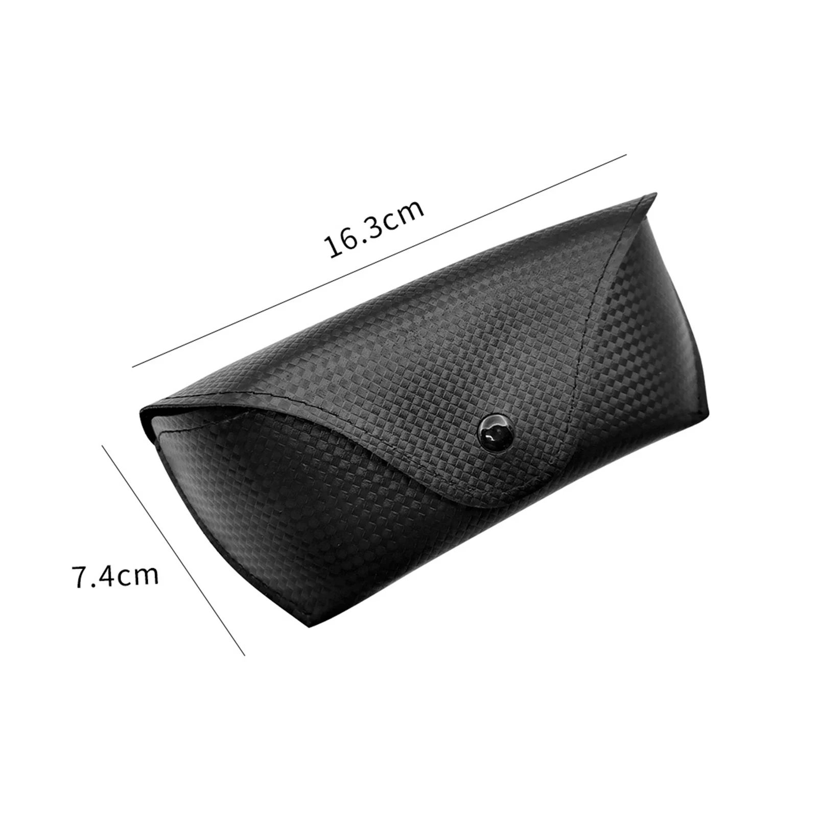 Grass Pattern Sunglasses Case PU Leather Hard Shell Eyeglass Holder Box For Men Women Travel Accessories - view 6