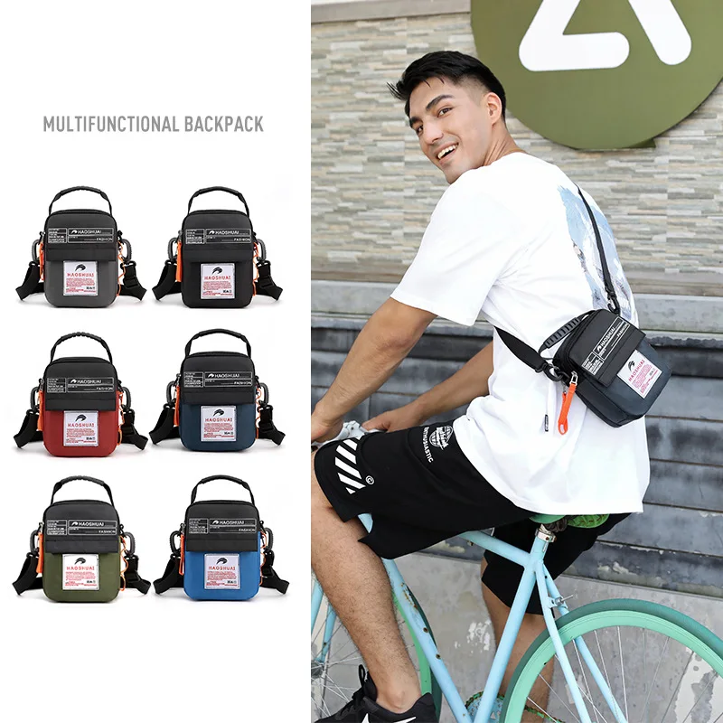 Men Hand Bag Crossbody Bags Men's Single-shoulder Waterproof and Wear-resistant Casual Sports Bag Handbags