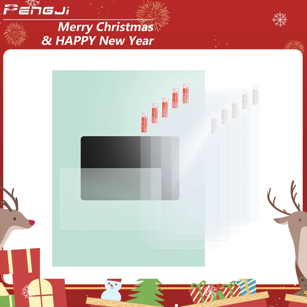 Película protetora para tela LCD, Anycubic Photon Mono X, Elegoo Saturn, 8.9 ", 5pcs