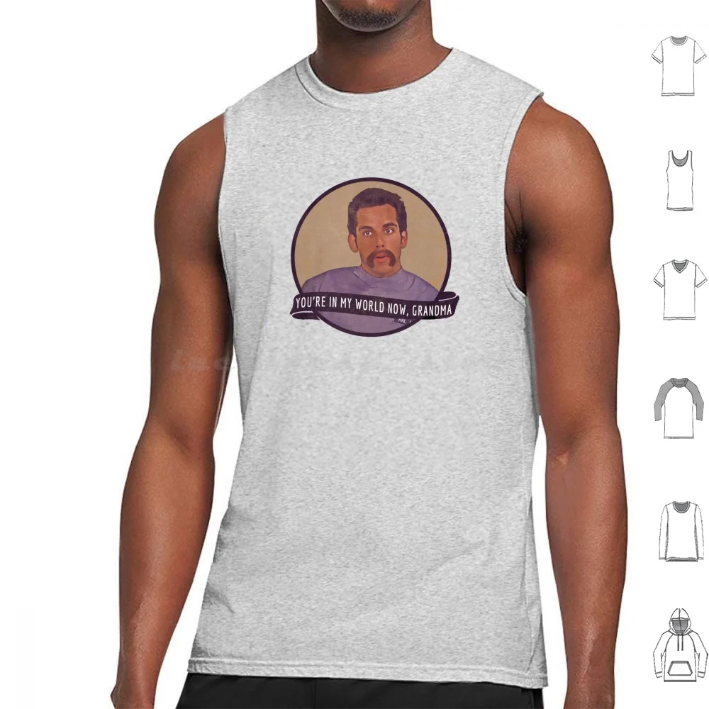 Hal L Tank Tops Print Cotton Hal L Hal Happy Gilmore Funny Movie Orderly Cult Classic Ben Stiller Quality Shit Magnet