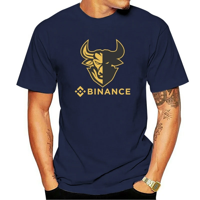 

Coin Bnb Crypto Round Collar TShirt Binance Coin Cryptocurrency Miners 100% Cotton Original T Shirt Man's Clothes Fashion Fluffy