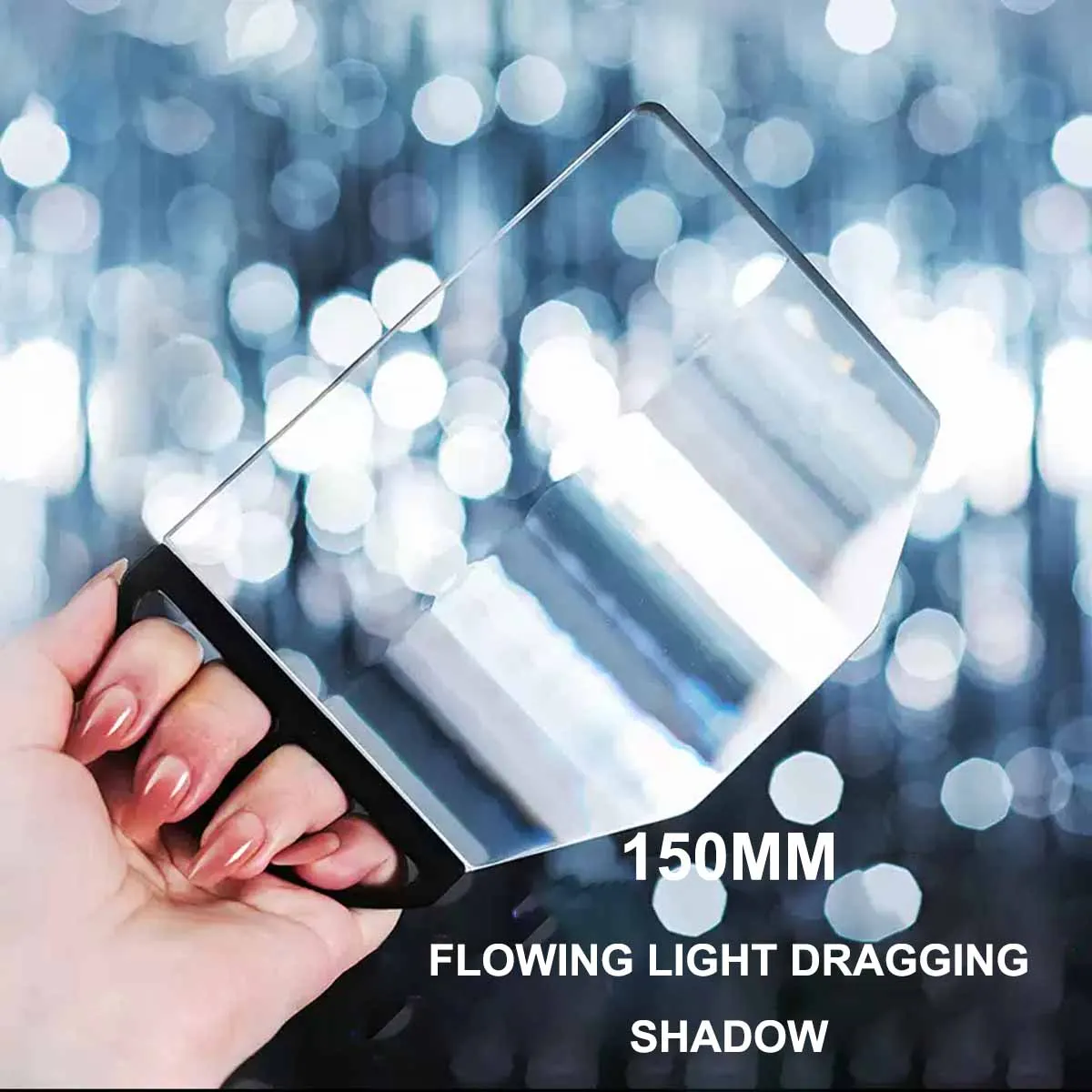 Large size handheld drag mirror 150mm filter special effects prism multi mirror foreground blurring mirror professional camera s