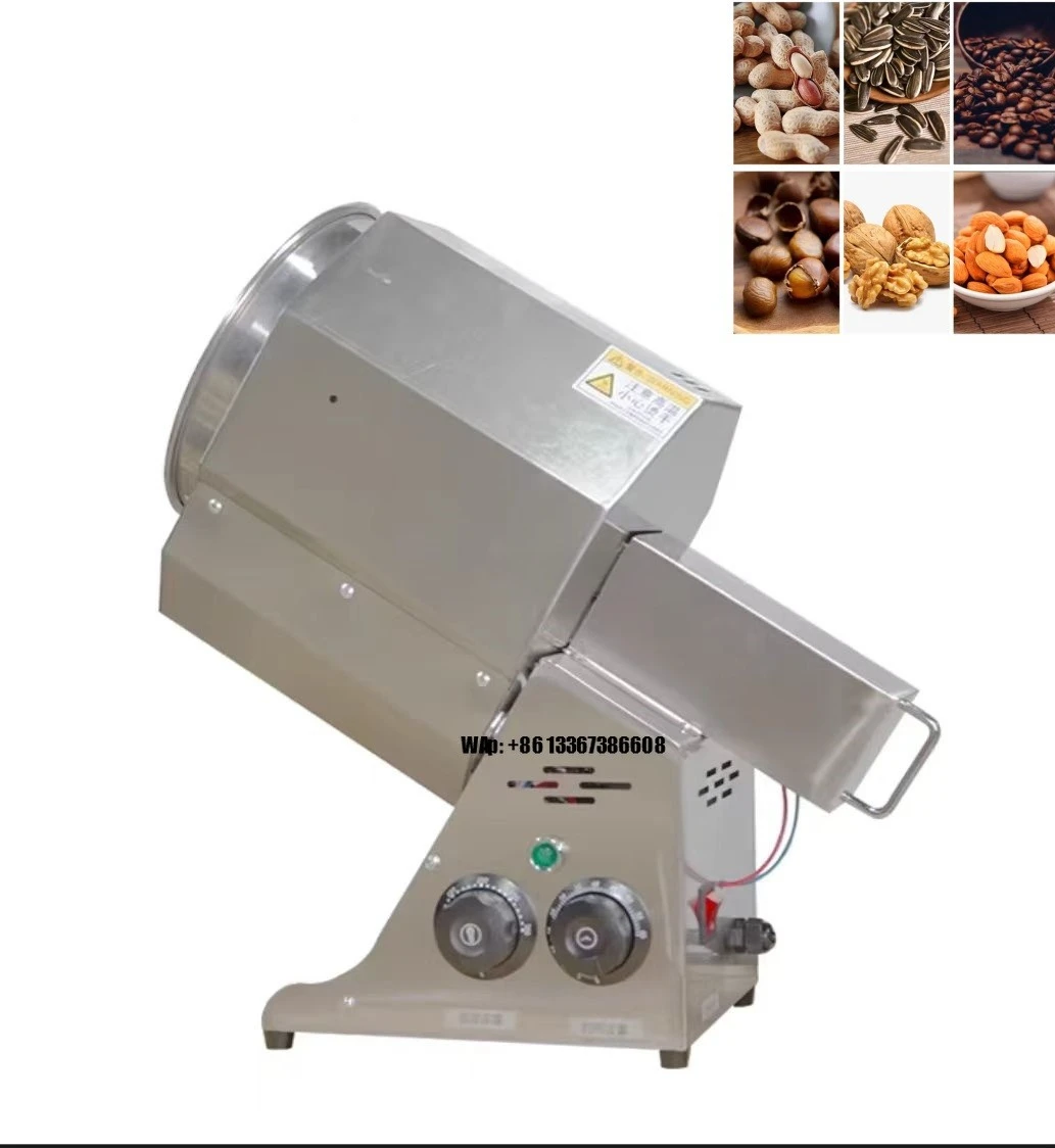 

Roaster Industrial Fried Sunflower Seed Peanut Cashew Chestnut Roasting Machine