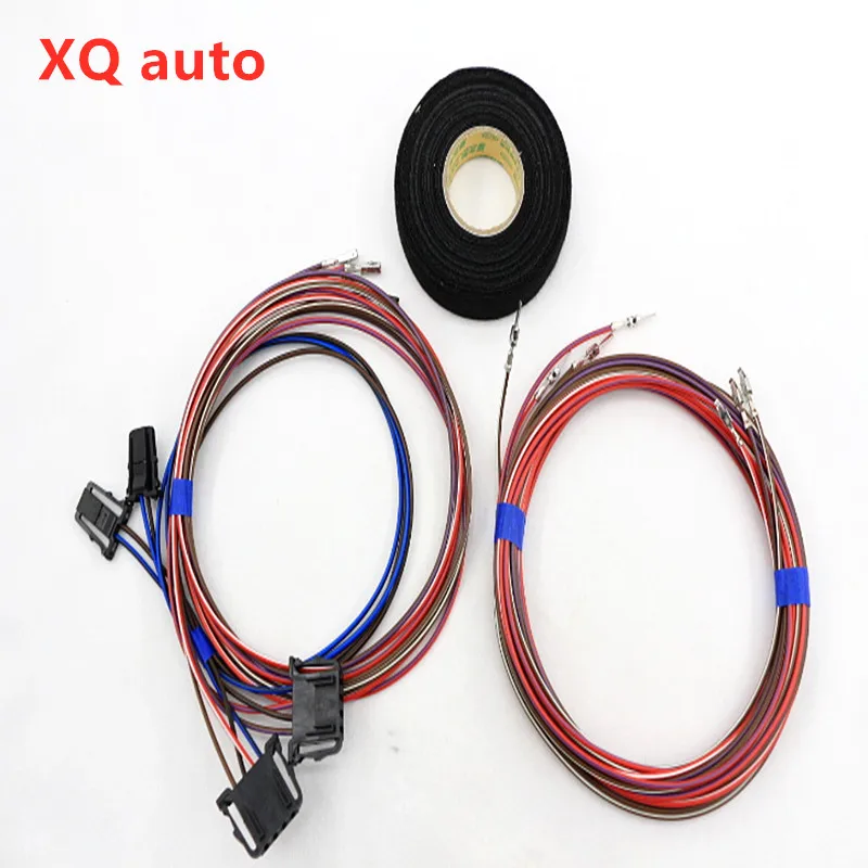 for Golf 7 Mk7 polo Tiguan Jetta Octavia Touran Rear door horn harness Rear door speaker cable High and low woofer harness Plug 