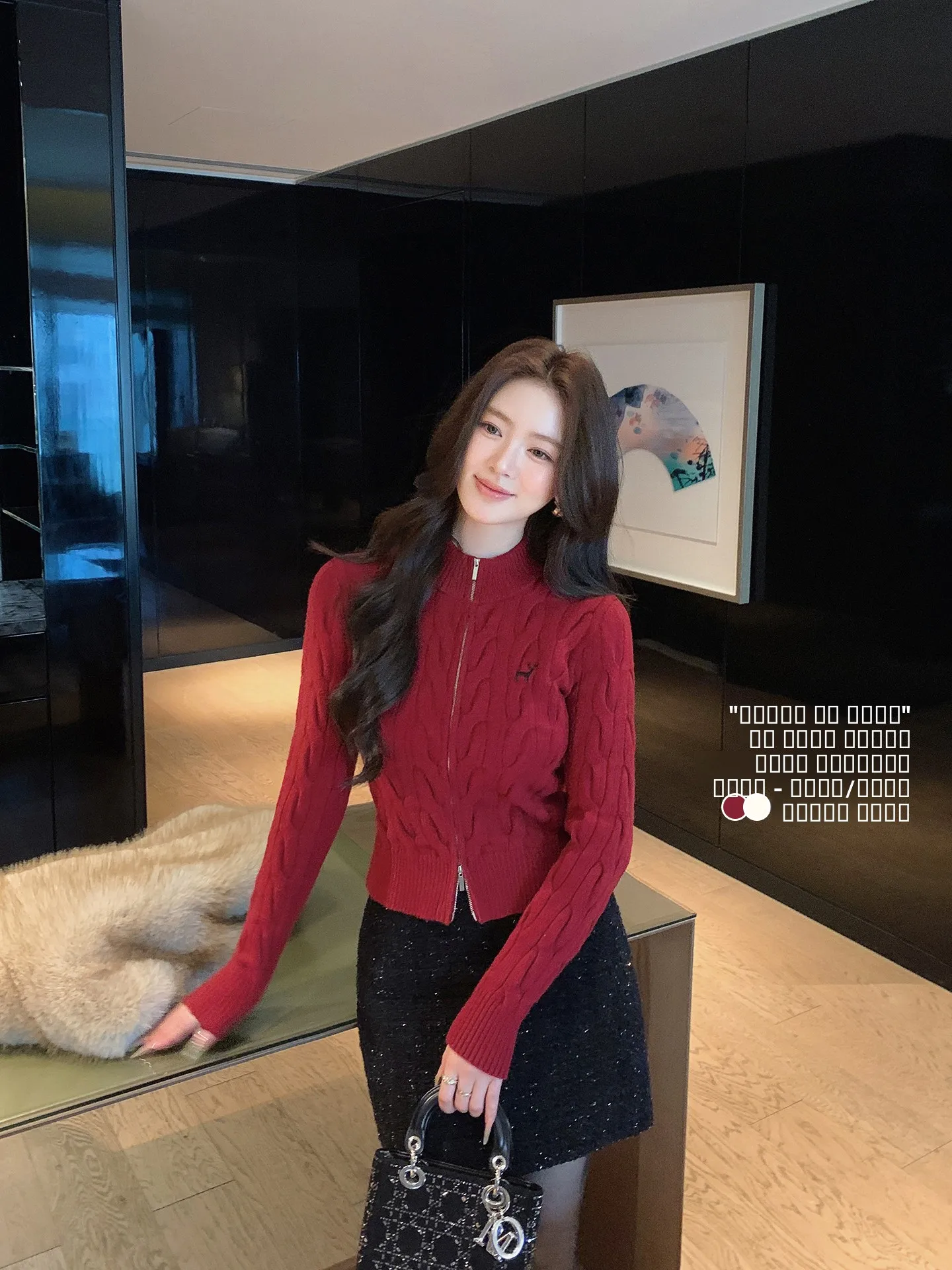 

Женский модный вязаный свитер Ms.Daoge на молнии, теплый зимний однотонный топ с длинными рукавами для повседневной носки