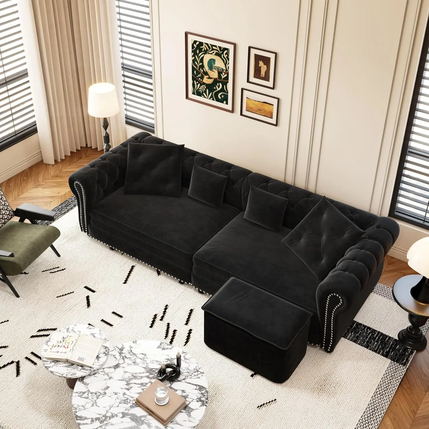 89" Folding Sofa Be…