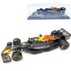 Bburago 2022 F1 Champion Red Bull RB18 Racing 1:24 Alloy Cars Model Toys Abu Dhabi Grand Prix Verstappen Perez Formula 1 Racing