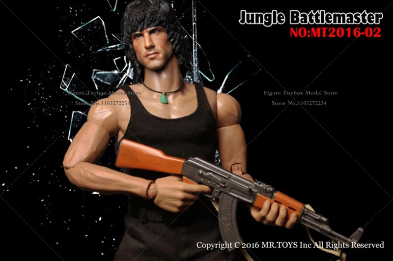 Mr.Toys Mt2016-02 1/6 Collectible Jungle Battle Master Brave Guy Rambo Movable 12