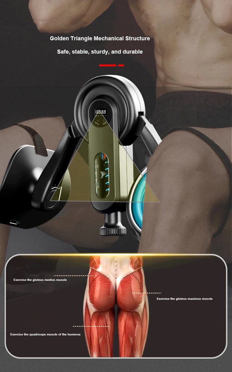 PC Muskel Trainer Männlich Weiblich Bein Klemme Werkzeug Übung Bein Innere Kegel Beckenboden Muskel Assistive Gerät – Detail 6