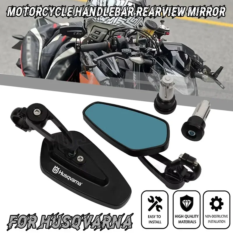 Für Svartpilen Vitpilen 401 Husqvarna 701 Supermoto Enduro Norden 901 Motorrad Lenkerendenspiegel Rückspiegel