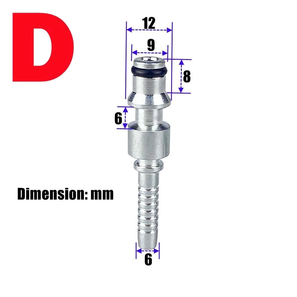 Adaptateur de raccord de tuyau pour nettoyeur haute pression, connecteur de réparation de pointe de tuyau, Karcher K, raccord de tuyau avec manchon