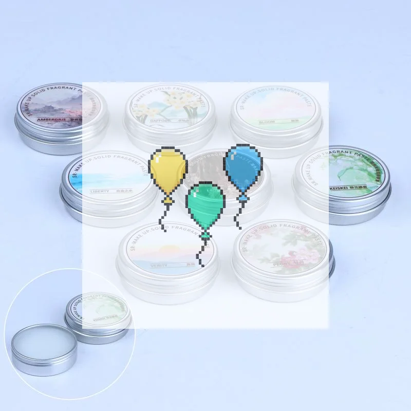 1Pcs Fresh And Elegant Female Solid Perfumes Solid Perfume Portable Solid Balm Body Aroma Gifts For Chinese Women