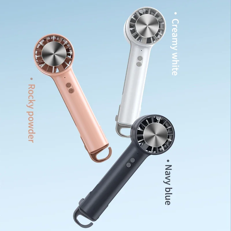 2024 جديد ترقية 2000mAh مبرد الهواء مروحة يدوية قابلة للشحن مروحة صغيرة مكيف هواء متنقل مروحة محمولة لمكتب الفتيات