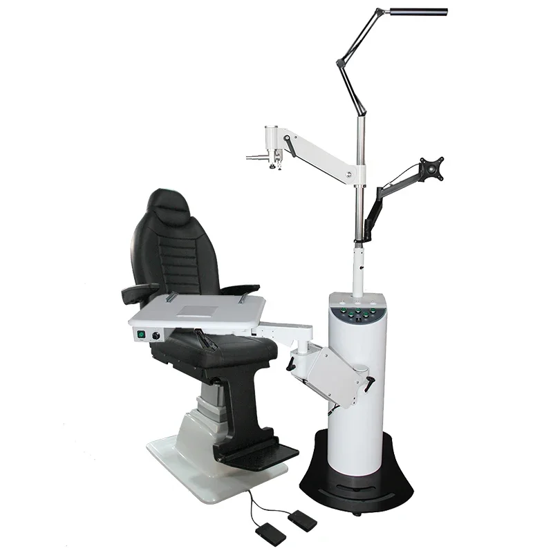 

Factory Low Price US Warehouse Direct Shipping CT-600 Chair and Stand Uint Refraction Ophthalmic Chair Unit For Hospital