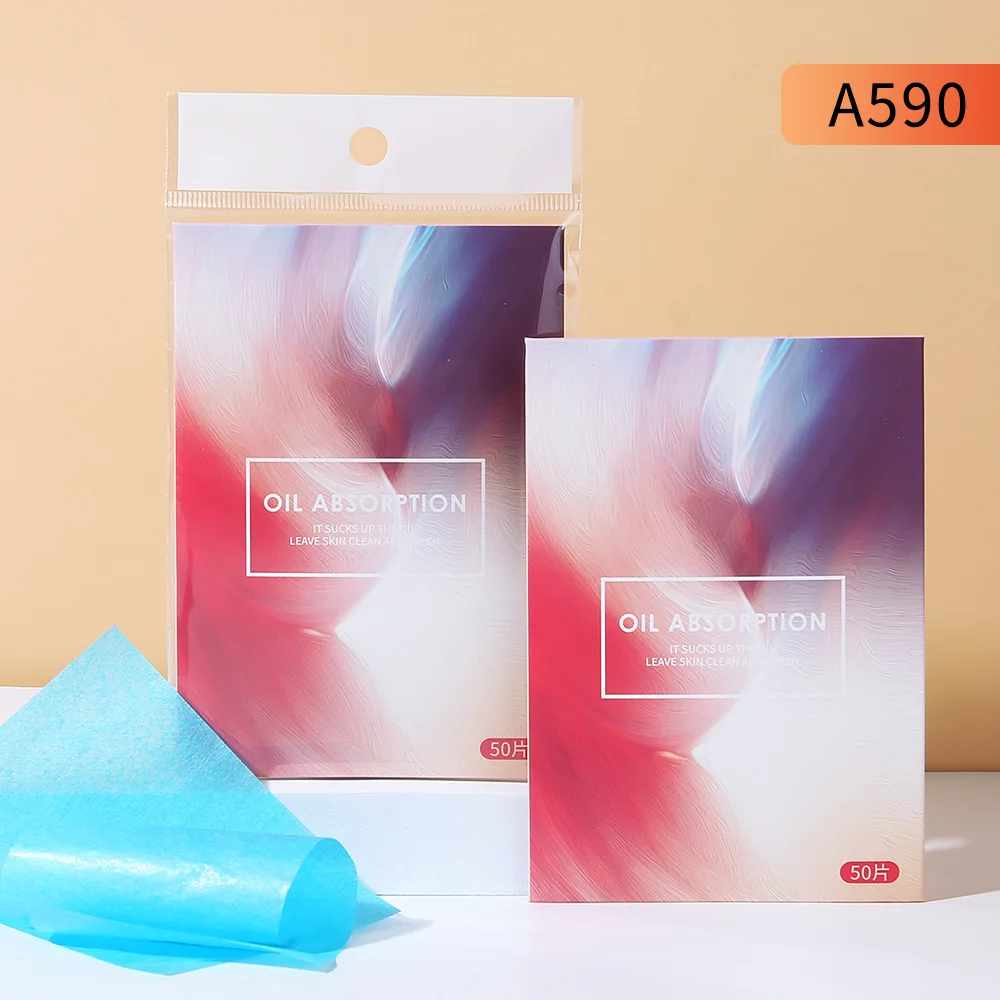 50Pcs Face Absorbent Papers Oily Matting Tissues Face Oil Control Cleaning Wipes Absorbing Sheets Face Care Beauty Make Up Tools