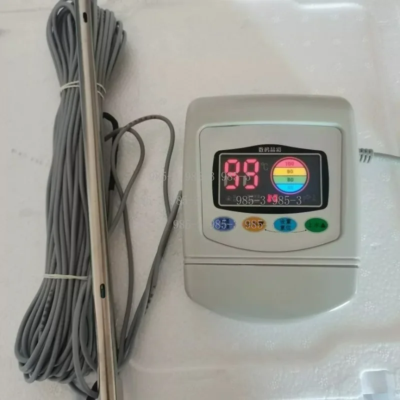 Dual Voltage Solar Water Heater Controller, 1500W Microcomputer Smart Temp and Liquid Level Regulator